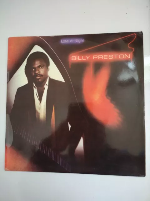 Late At Night By Billy Preston Vinyl Album Lp (1979) (Import) Free Uk Delivery
