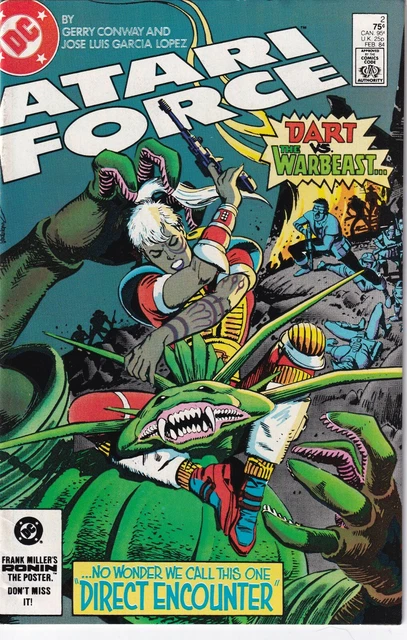 ATARI FORCE #2 (1984 DC Comics) Nice Copy Bagged & Boarded