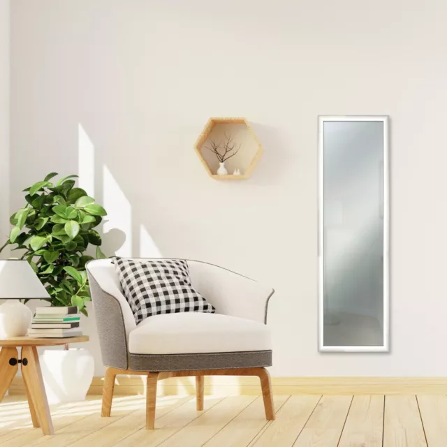 Specchio da parete MIRROR RAINBOW 38x121 cm colore Bianco 2