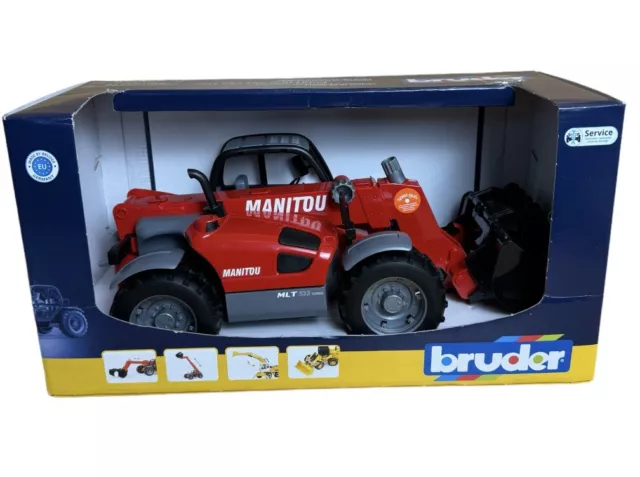 BRUDER Profi-Serie Manitou MLT 633 Teleskoplader (02125)