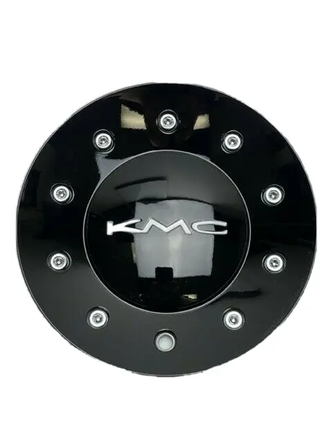 KMC Wheels 677 496L170 939L170 496L170-B001 Gloss Black Wheel Center Cap