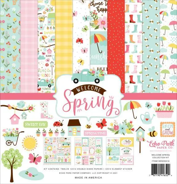 Echo Park "Welcome Spring" 12x12" Collection Kit