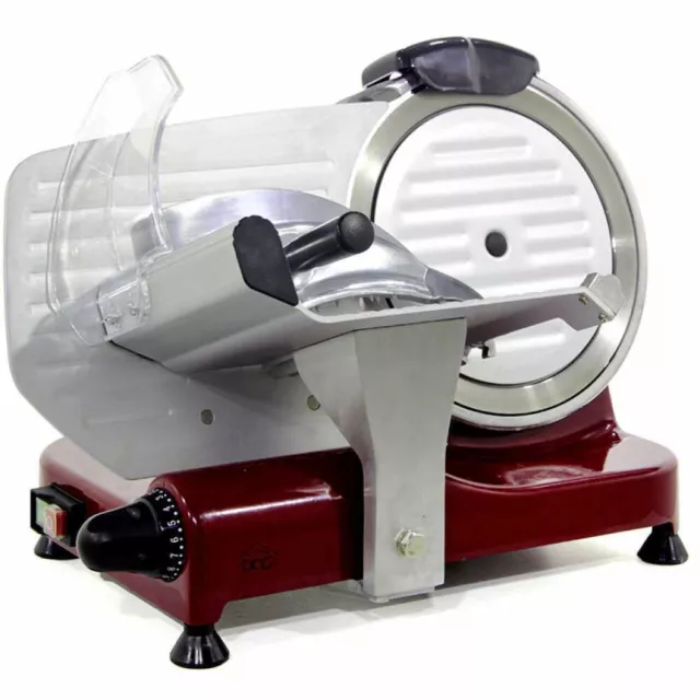 Affettatrice elettrica professionale per salumi prosciutto lama inox cm.25 DCG