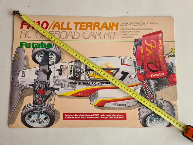 Voiture RC Vintage Nipco Buggy Gumout Aero Tuned - Années 80 - Fonctionnelle