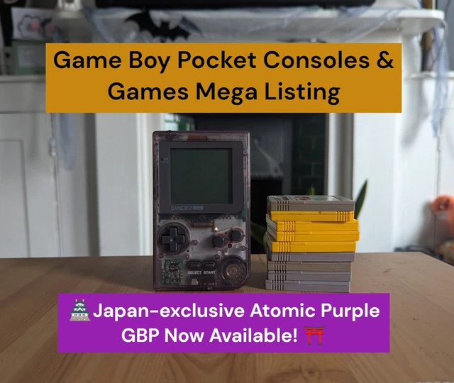 thumbnail image 2 of IPS Ready! Premium Clear Replacement Shell Case For Nintendo Game Boy Pocket GBP 2 of 3