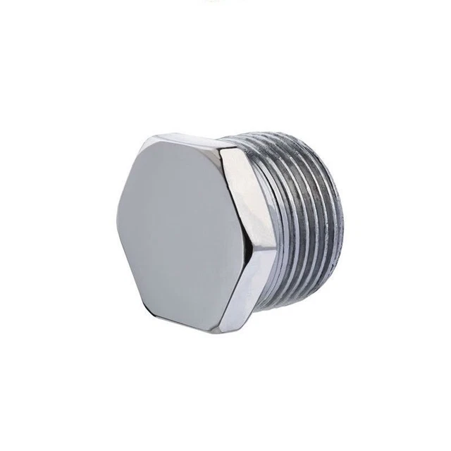 Vis à Bouchon Hexagonales En Acier Inoxydable 316 - 1/2-20 - Longueur Et Quantité Au Choix