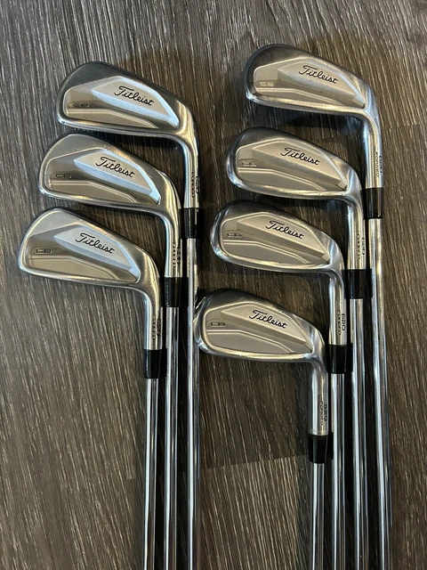 Set De Fers Titleist 620 CB 3-PW - Extra Rigide Dynamic Gold Tour Issue X100 - Occasion
