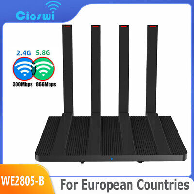4G Wireless Router 1200Mbps WiFi Hotspot & SIM Card UNLOCKED Port Forwarding UK
