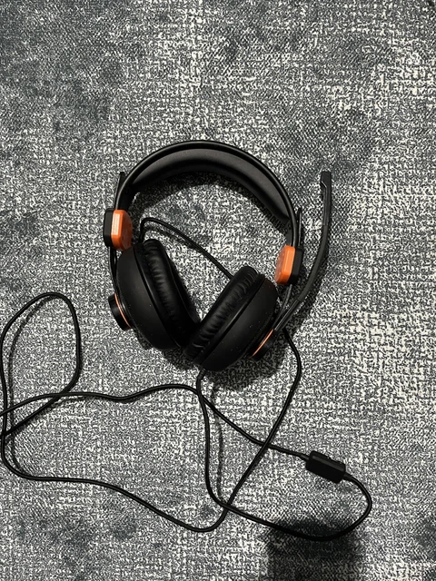 Gaming Headset ADX Firestorm A01 Wired Black & Orange PC / Mac / Xbox One / PS4