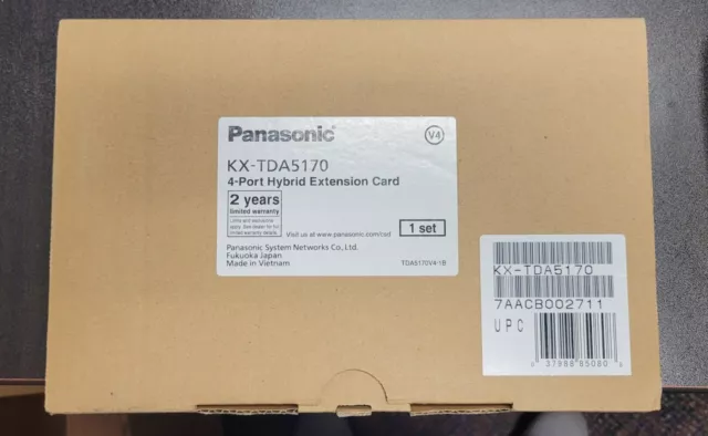 Panasonic KX-TDA5170 4-port Hybrid Extension Card