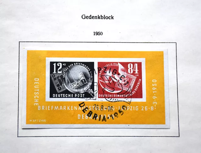 DDR 1949/64 Komplett sauber gestempelte Sammlung mit allen Blöcken und Serien