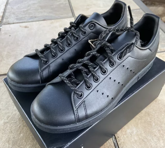 Adidas Pharrell Williams Stan Smith Mens size 7 Shoes Black GY4980