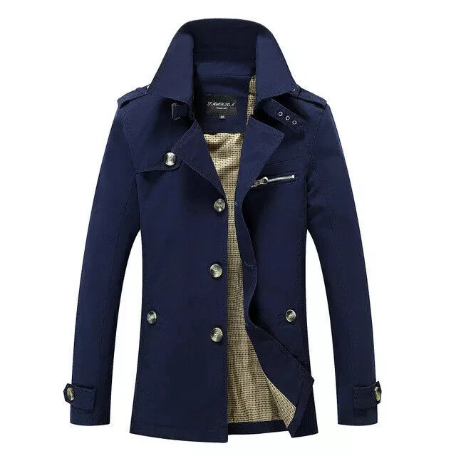Trench Imperméable Zara Bleu Marine – Taille 11/12 Ans – Occasion Très Bon état