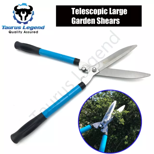 21cm Blade Garden Hedge Shears Scissors Extensive Arms BERENT BT6043