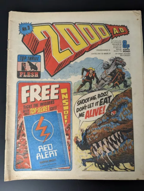 2000AD Prog  3  1977