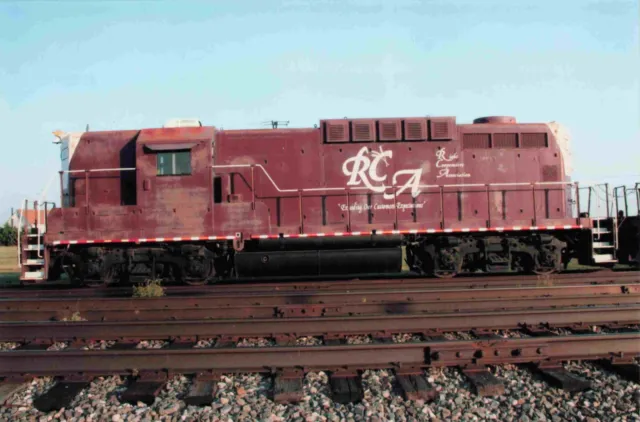 Dodge City Kansas Right Coop Wilroad Elev Switcher Train Railroad Photo 4x6 #159