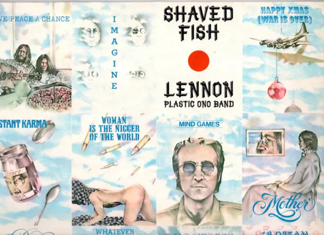 John Lennon / Plastic Ono Band.shaved Fish.orig Uk "1St Press" Lp & Inn/Sl.ex+