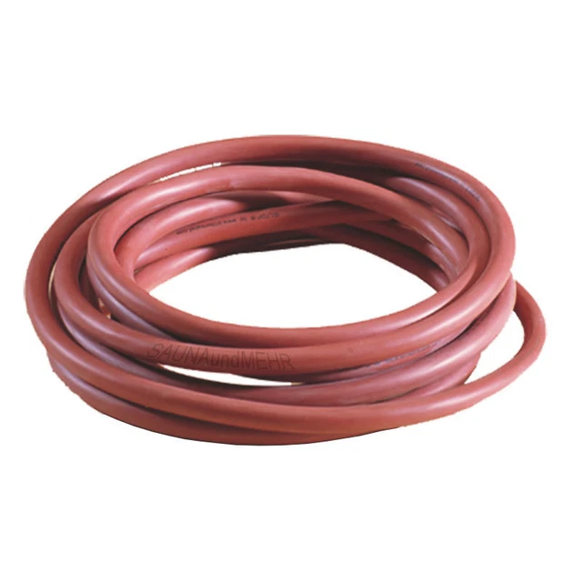 Silikonkabel SIHF-J 5x6 Mm² – Meterware, Hitzebeständig Bis 180°C, Verzinntes Kupfer, Für Sauna & Industrie