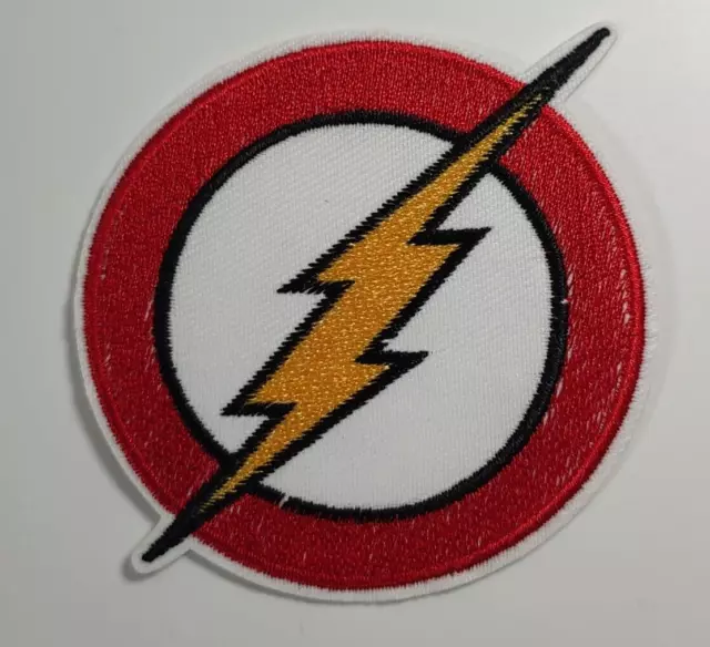 The Flash DC Comics Embroidered Iron Sew On Patch Applique Badge