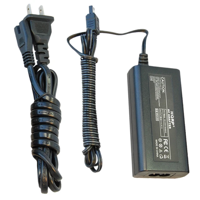 HQRP AC Adapter Charger for JVC GC-PX100 GC-PX100U GR-SXM161US GR-SXM168US