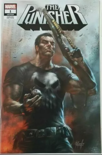 THE PUNISHER #1 2018 Marvel LUCIO PARRILLO VARIANT NM mar1