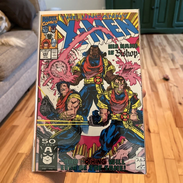 Uncanny X-Men (vol.1) #282 Copper Age 199 1st Bishop MCU 🔑 VF/NM