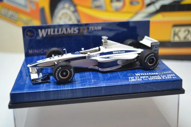MINICHAMPS 1/18 F1 Williams FW20 Villeneuve Megachrome 1998 EUR 44,90 - FR