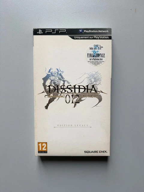 2 Coffrets Collector Final Fantasy Dissidia 1 & Duodecim - PSP - Neufs Scellés