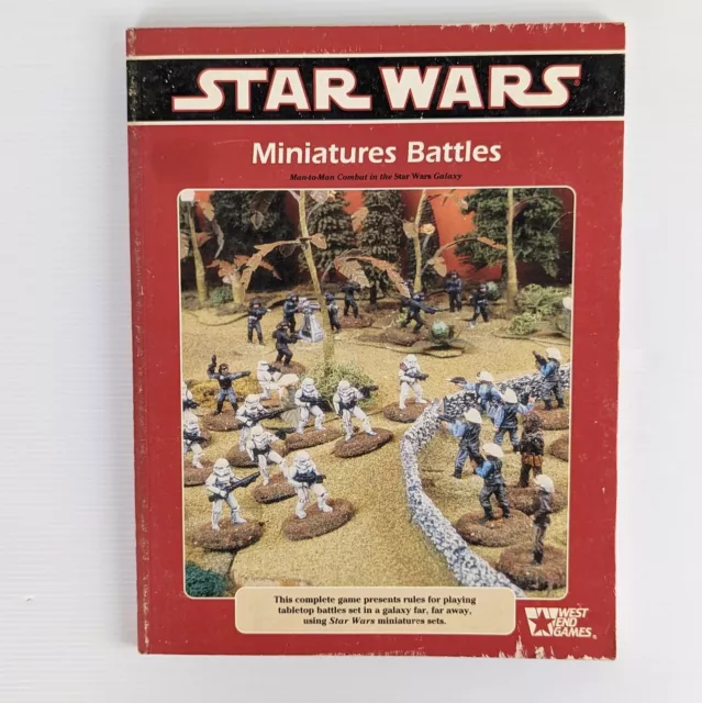 Star Wars Miniatures Battles 1991 Complete Game West End Games Stephen Crane