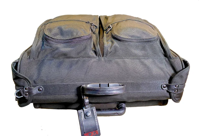 Big TUMI Alpha Extended Trip 2 Wheel Rolling Garment Bag -Very Clean – Exc Cond 5