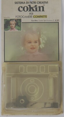 Cokin Portafiltro Cokin serie A per fotocamere compatte con filtro Spot Incolore A061 