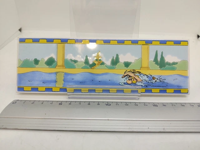 ultra rare carrelage faïence Astérix 10 pièces