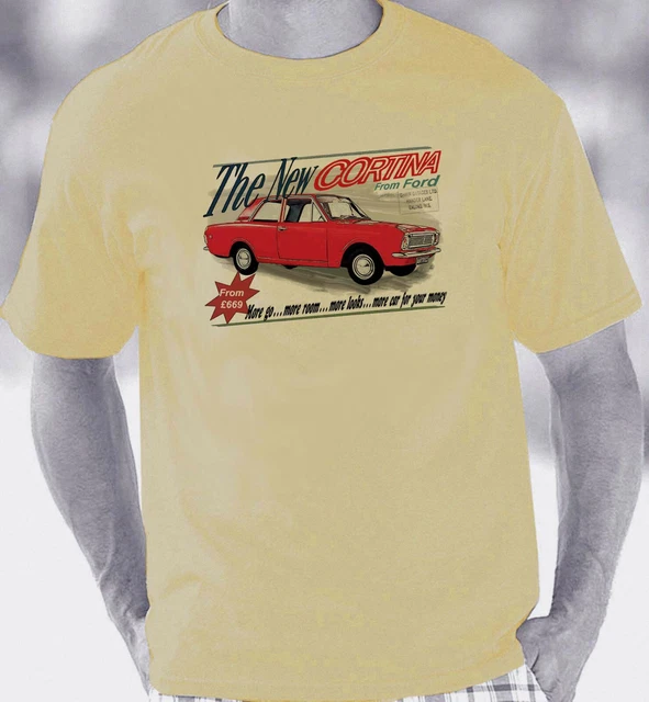 Ford Motors Legendary Power Retro Vintage Style Logo 2-Sided T-Shirt – Gildan