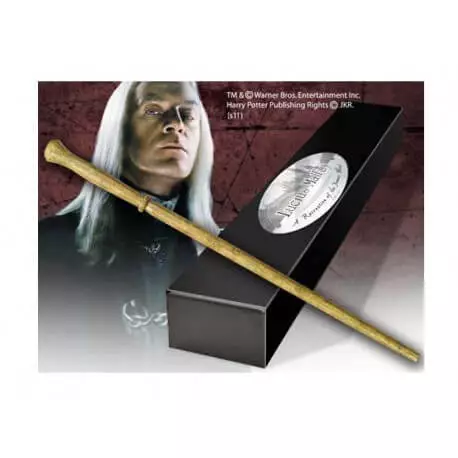 Replique Harry Potter -  Baguette Magique Lucius Malfoy (édition personnage) 40c