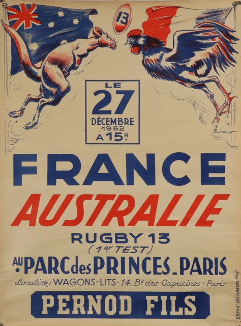 Compétition De Rugby France V Italie. Rugby Contre Icône. | Vecteur Premium