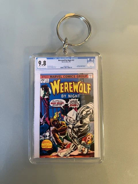 Werewolf by Night #32 - CGC Homage - Mini Slab - Key Issue Keychain