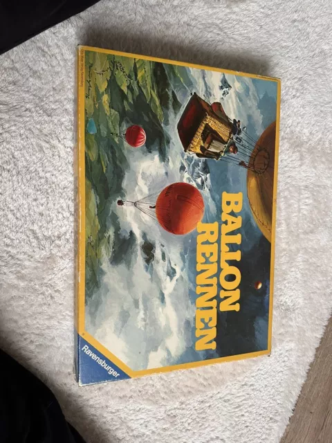 Ballon Rennen - Ravensburger Spiel  Gesellschaft Brettspiel aus 1977 -Top i.O.