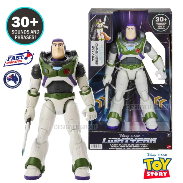 Disney Toy Story Buzz Lightyear Talking Toy with Leaser Blade Action Figure Gift