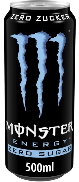 Energy Drink Monster Absolutely Zero 10x 500ml incl. deposito cauzionale 2,50 € NUOVO MHD 1/25