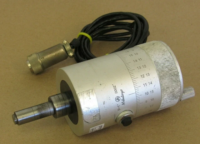 Mitutoyo No. 164-103 Micrometer Head Digimatic 0-1" .0002" S/N 76022