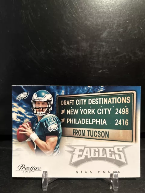 2012 Panini Prestige Draft City Destinations Nick Foles #23