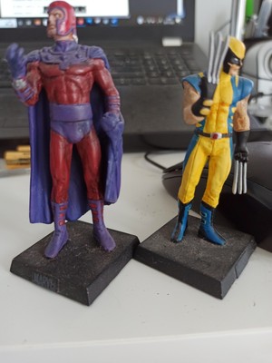 scatola Eaglemoss Eaglemoss action figure MARVEL vari personaggi piombo SUPER EROI nuovi 