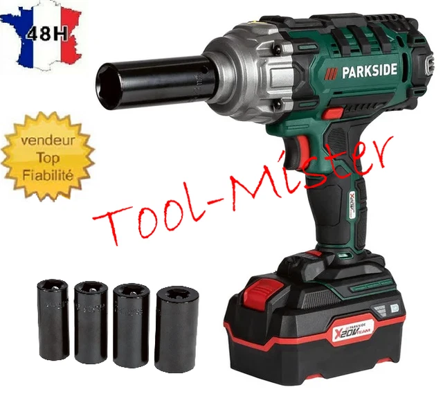 PARKSIDE ® Boulonneuse/Visseuse à Choc Sans Fil PASSK 20-Li A1 Avec Bat 4Ah et c