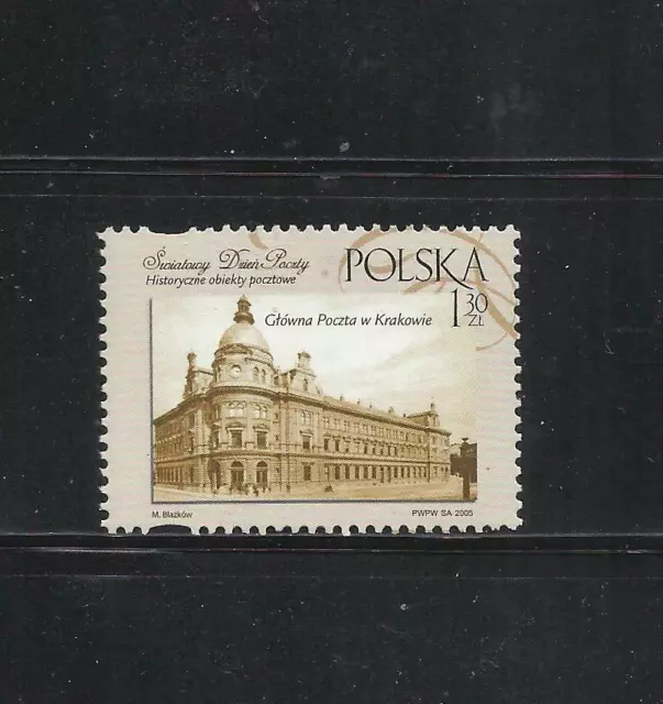 POLONIA . Año: 2005. Tema: DIA MUNDIAL DEL CORREO.