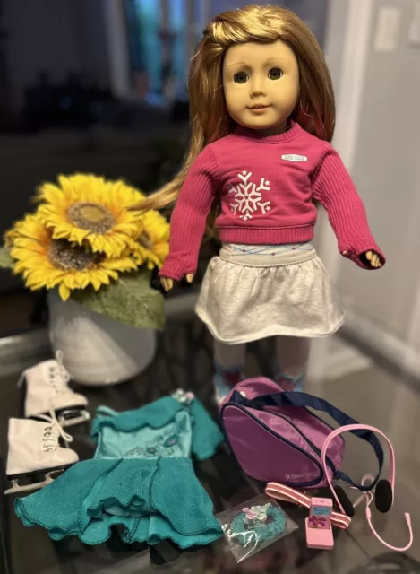 American Girl Doll GOTY Mia w Performance Outfit & Accessories