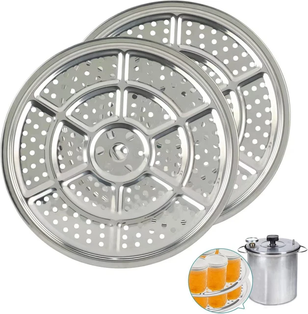 Pressure Canner Cooker Canning Rack Compatible With Presto 01781 23 Quart 2 Pack