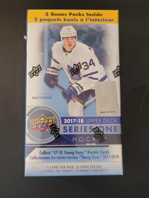 2017/18 Upper Deck Series 1 Hockey HUGE Sealed 12 Pack Blaster Box-2 Young Guns