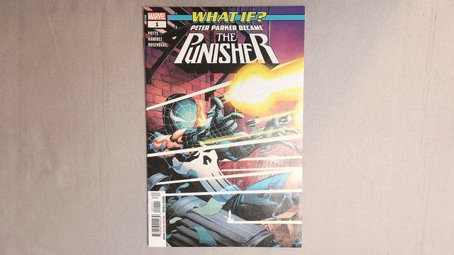 WHAT IF? PETER Parker became the Punisher #1 1st appearance of a Spider