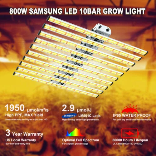 COB LED Chip 70W Per Piante - Spettro Completo, Per Serra E Indoor Growing - Foto 3