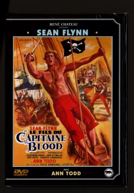 LE FILS DU CAPITAINE BLOOD  Sean FLYNN / Ann TODD  DVD René CHATEAU ZONE 2  NEUF